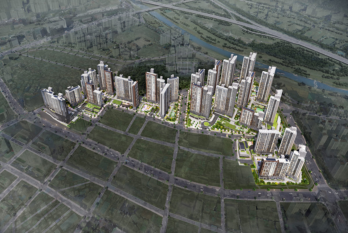 구리역 하이니티 리버파크 모델하우스